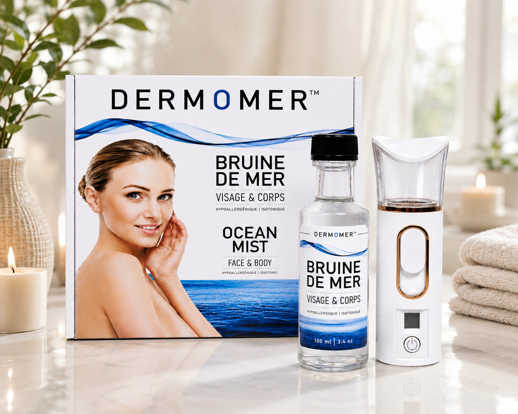 BRUMISATEUR FACIAL DERMOMER™ coffret de luxe